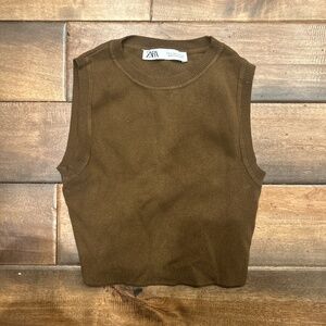 Zara sweater vest